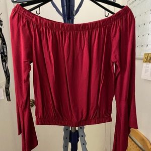 Crop off the shoulder